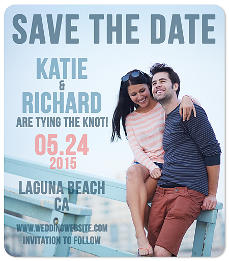 "Be There!" Save the Date Magnet